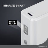4smarts Powerbank Pocket Slim 10.000 mAh 45W Hvid