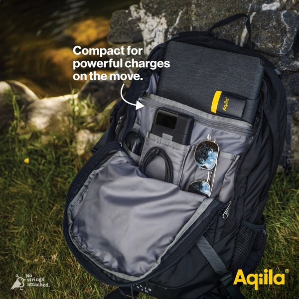 Aqiila Powerbank Powerbird B20+ 20 000 mAh 65W Sort