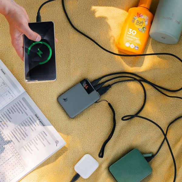 Aqiila Powerbank Powerbird B5 5 000 mAh 12W Sort