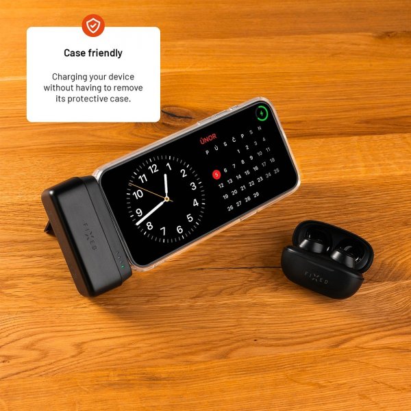 Fixed Powerbank Zen 5 Plug-in 20W 5000 mAh Sort