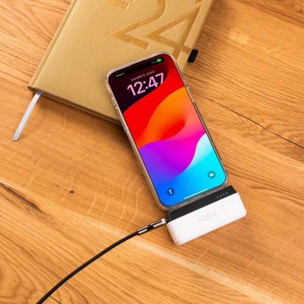 Fixed Powerbank Zen 5 Plug-in 20W 5000 mAh Hvid