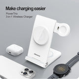 Nillkin Powertrio 3-i-1 MagSafe Trådløs Oplader