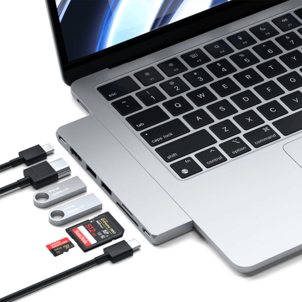 Satechi Pro Hub Slim Sølv