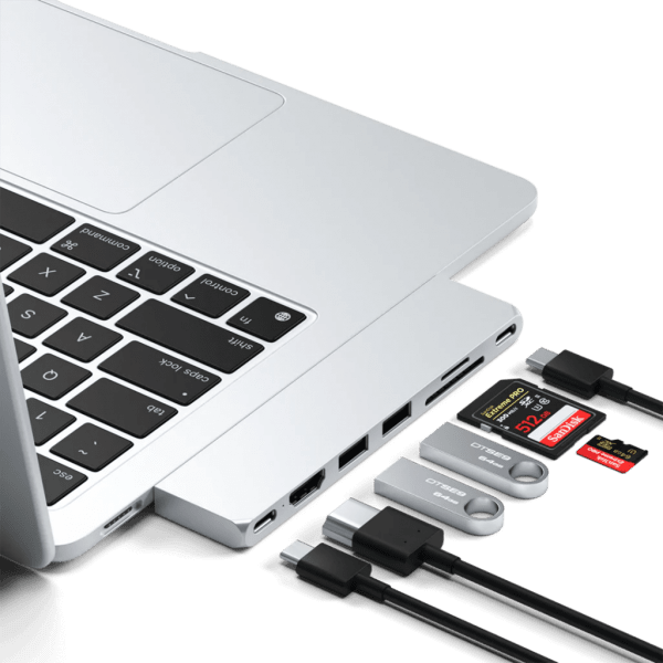Satechi Pro Hub Slim Sølv