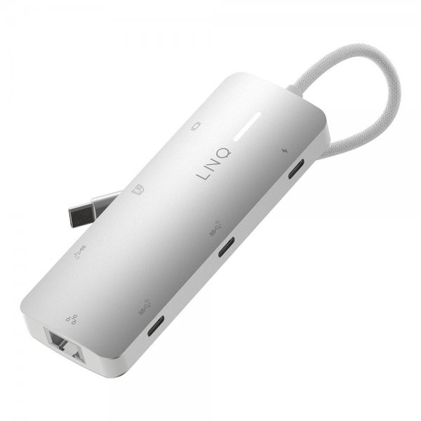 LINQ by Elements ProConnect 8-i-1 USB-hub