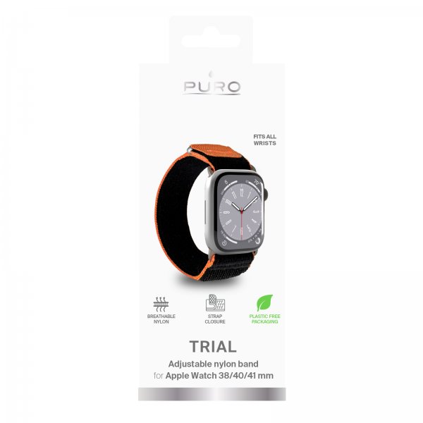 Puro Apple Watch 38/40/41/42mm Rem Trail Loop Sort