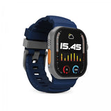 Puro Apple Watch 44/45/46/Ultra 49 mm Armbånd Armor Blå