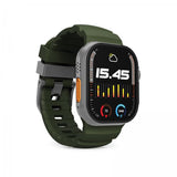 Puro Apple Watch 44/45/46/Ultra 49mm Armbånd Armor Grøn