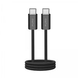 Puro Kabel Fabrik 2.0 60W USB-C til USB-C 1.5m Sort