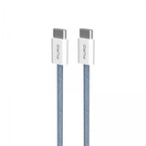 Puro Kabel Fabrik 2.0 60W USB-C til USB-C 1.5m Blue Lagoon