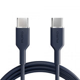 Puro Kabel TPE 25W USB-C til USB-C 1.5m Crown Blue