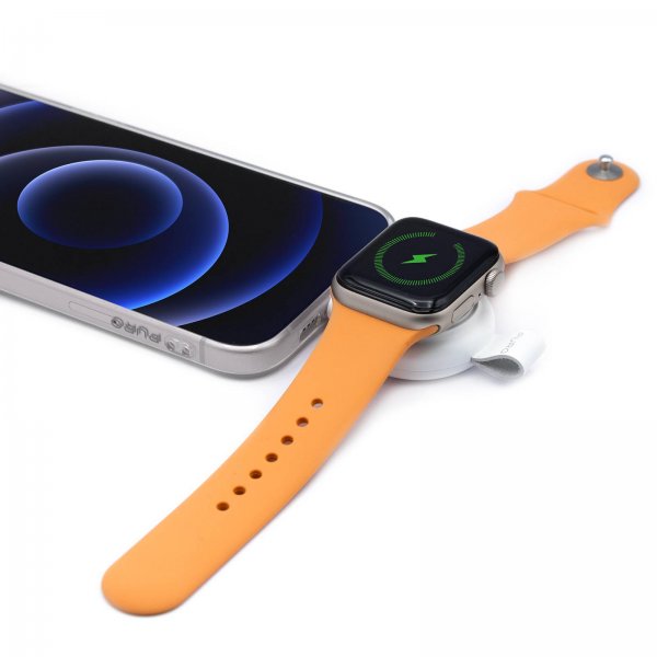Puro Apple Watch Oplader Power Go Mini Hvid