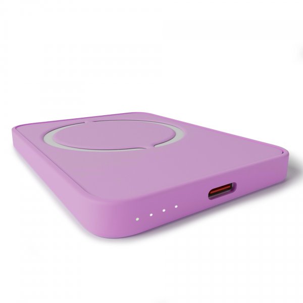 Puro MagSafe Powerbank Mini Power Mag Coraltastic