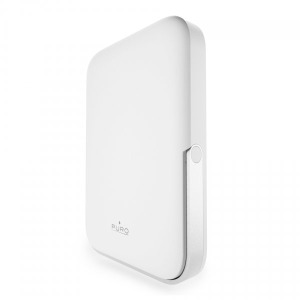 Puro Powerbank Stand Power Mag 5000 mAh Hvid
