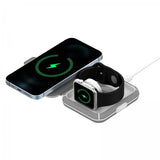 Puro Trådløs Oplader Power Go 2-i-1 MagSafe Hvid