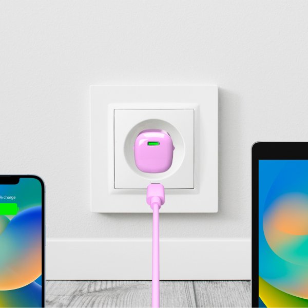 Puro Laddare MiniPro GaN USB-C 20W Coraltastic