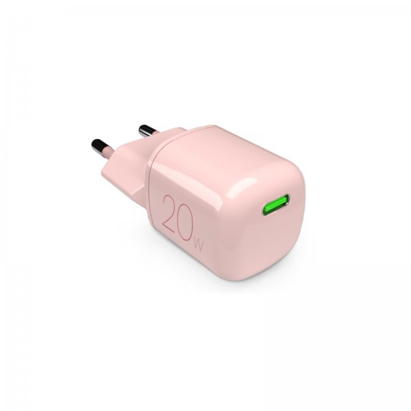 Puro Laddare MiniPro GaN USB-C 20W Rosa