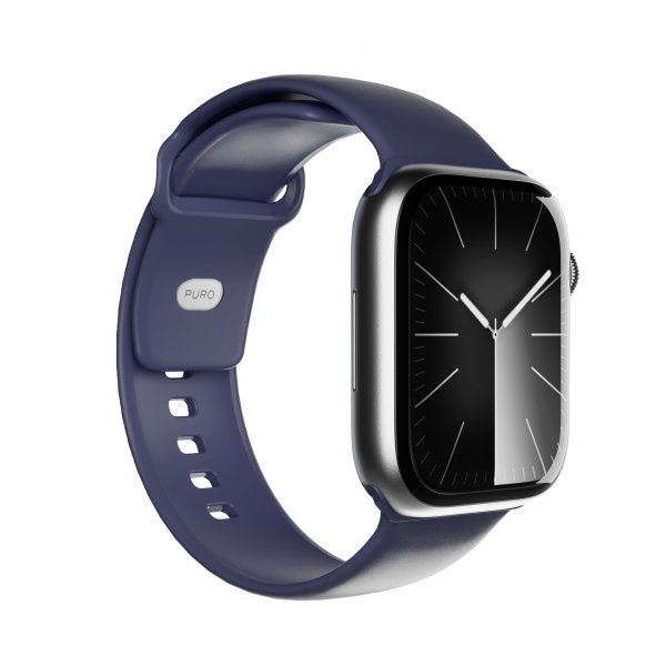 Puro Apple Watch 44/45/46/Ultra 49mm Rem Icon Crown Blå