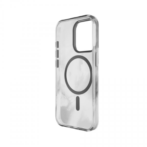 Puro iPhone 15 Pro Cover Aqua Silver