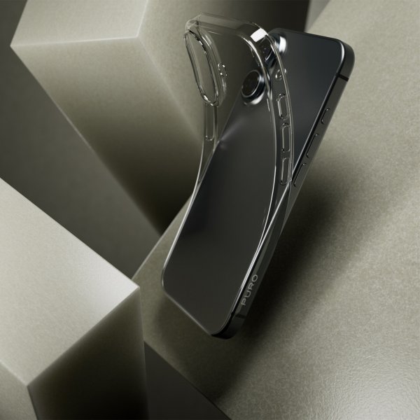 Puro iPhone 16 Cover Nude Transparent