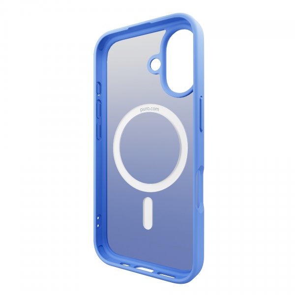 Puro iPhone 16 Cover Gradient Blå