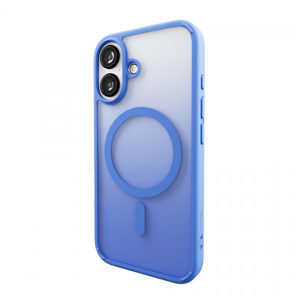 Puro iPhone 16 Cover Gradient Blå