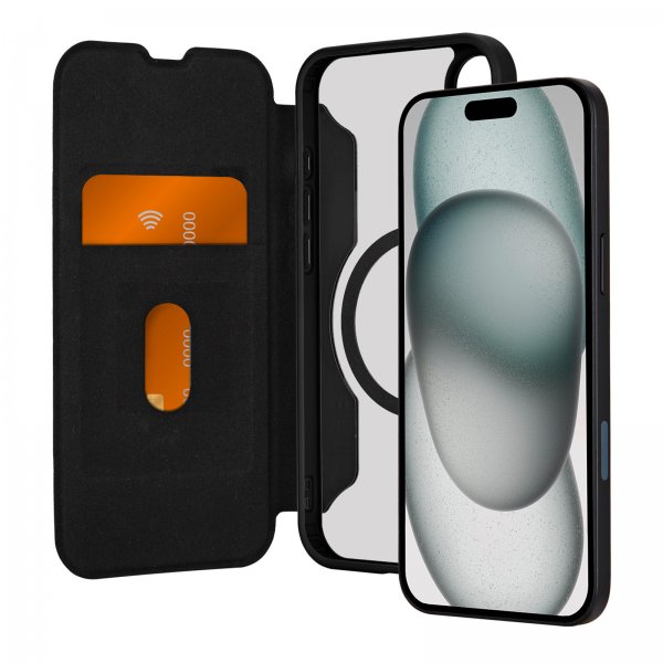 Puro iPhone 16 Plus Cover Book Mag 2 Sort