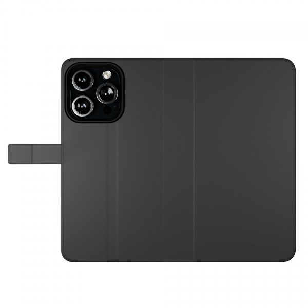 Puro iPhone 16 Pro Cover Wallet Stand Sort
