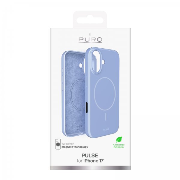 Puro iPhone 17 Cover Pulse MagSafe Ice Blue