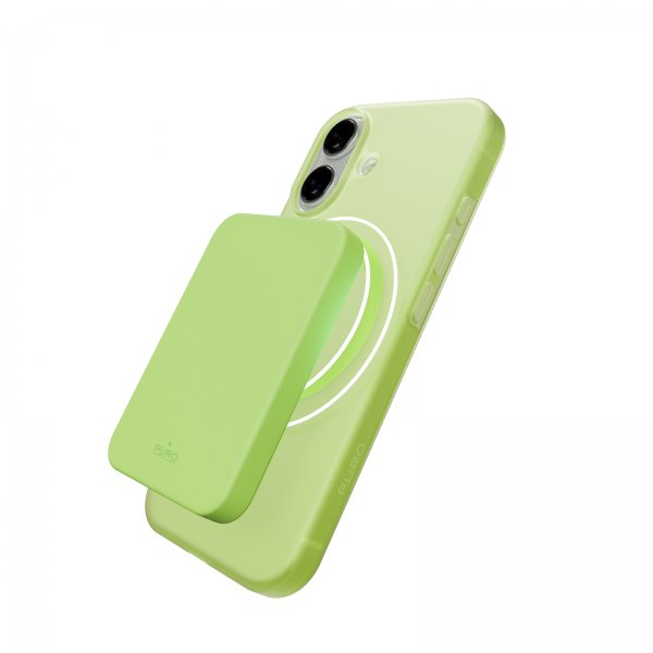 Puro iPhone 17 Cover Daylight MagSafe Salted Lime