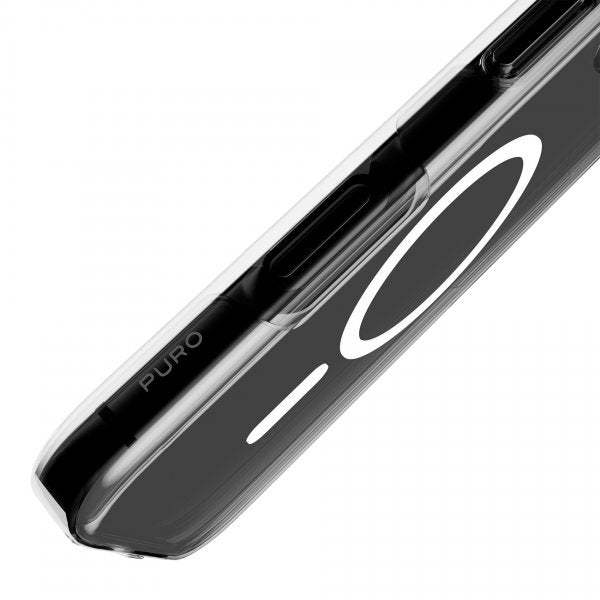 Puro iPhone 17 Cover Impact Clear D3O MagSafe Transparent
