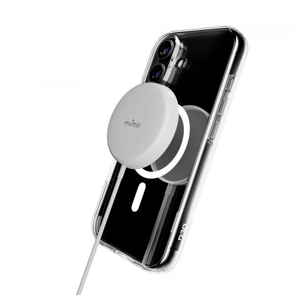 Puro iPhone 17 Cover Impact Clear D3O MagSafe Transparent