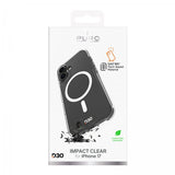 Puro iPhone 17 Cover Impact Clear D3O MagSafe Transparent