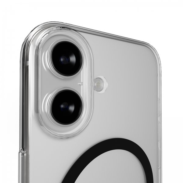 Puro iPhone 17 Cover Lite Mag Transparent Sort