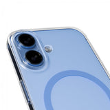 Puro iPhone 17 Cover Lite Mag Transparent Blå