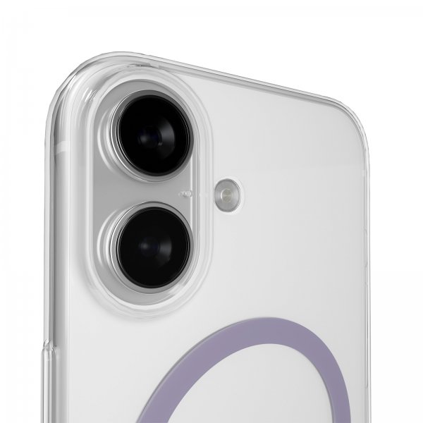 Puro iPhone 17 Cover Lite Mag Transparent Lavender