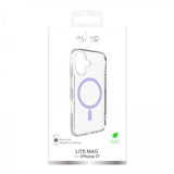 Puro iPhone 17 Cover Lite Mag Transparent Lavender
