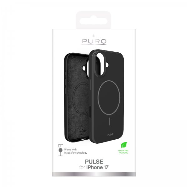 Puro iPhone 17 Cover Pulse MagSafe Sort