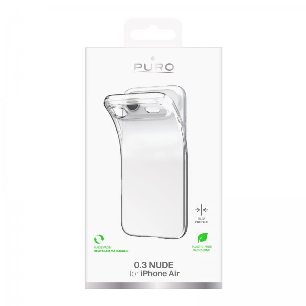 Puro iPhone Air cover Nude Transparent