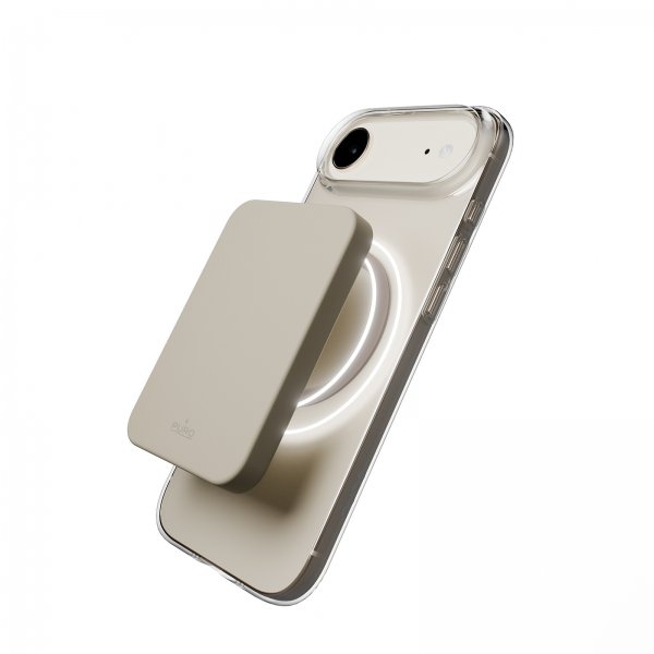 Puro iPhone Air Cover Lite Mag Transparent Brun