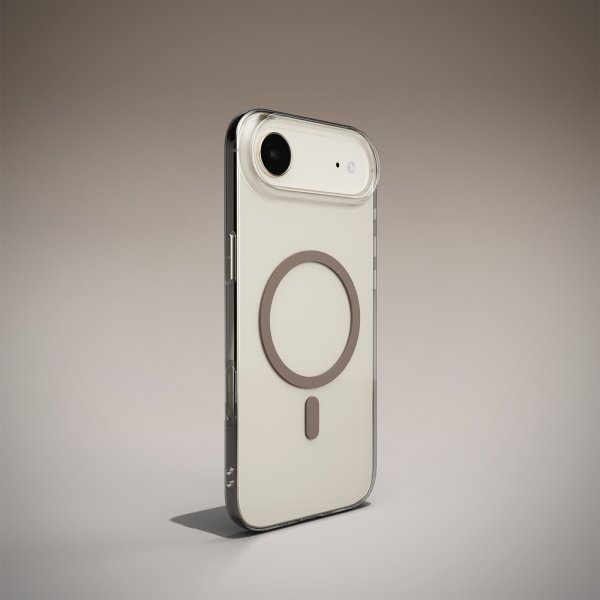 Puro iPhone Air Cover Lite Mag Transparent Brun