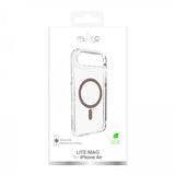 Puro iPhone Air Cover Lite Mag Transparent Brun