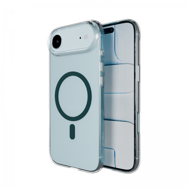 Puro iPhone Air Cover Lite Mag Transparent Grøn