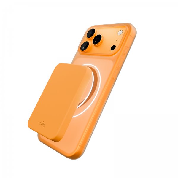 Puro iPhone 17 Pro Cover Daylight MagSafe Orange