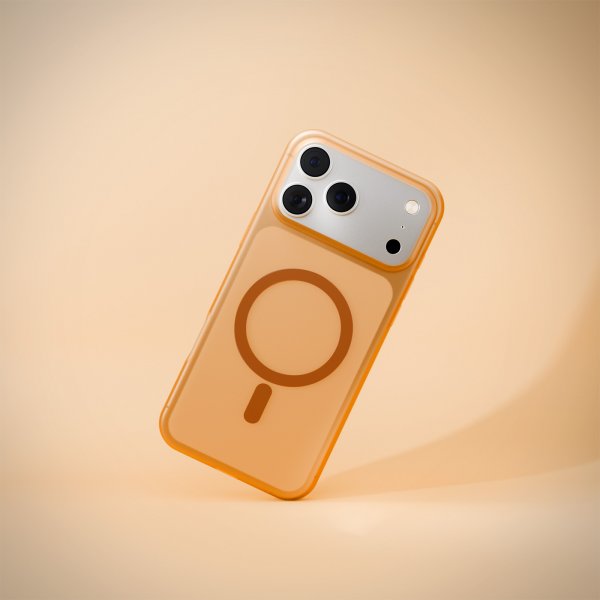 Puro iPhone 17 Pro Cover Daylight MagSafe Orange