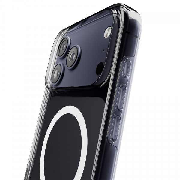 Puro iPhone 17 Pro Cover Impact Clear D3O MagSafe Gennemsigtig
