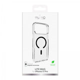 Puro iPhone 17 Pro Cover Lite Mag Transparent Sort