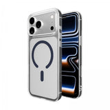 Puro iPhone 17 Pro Cover Lite Mag Gennemsigtig Blå