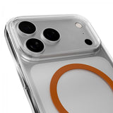 Puro iPhone 17 Pro Cover Lite Mag Transparent Orange