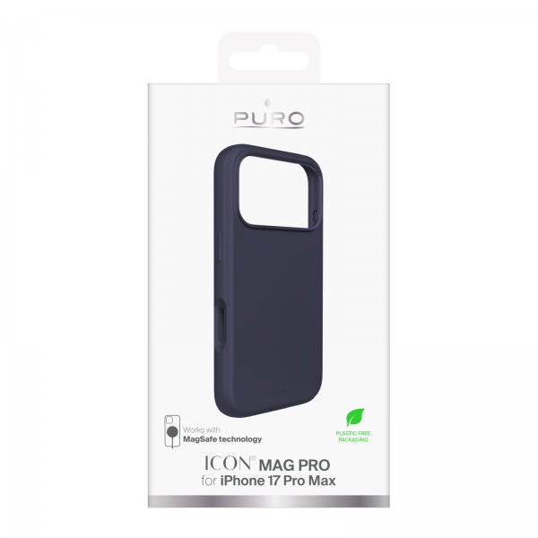 Puro iPhone 17 Pro Max Cover ICON Mag Pro Crown Blue